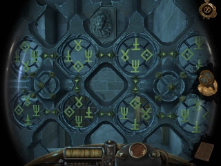 Mechanische Rätsel dominieren das Spiel.